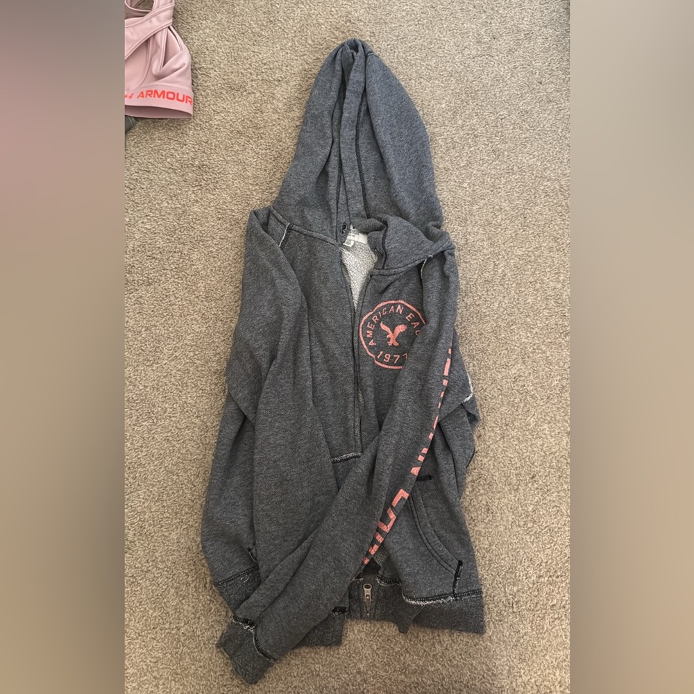 American Eagle Outfitters Gray Hoodie